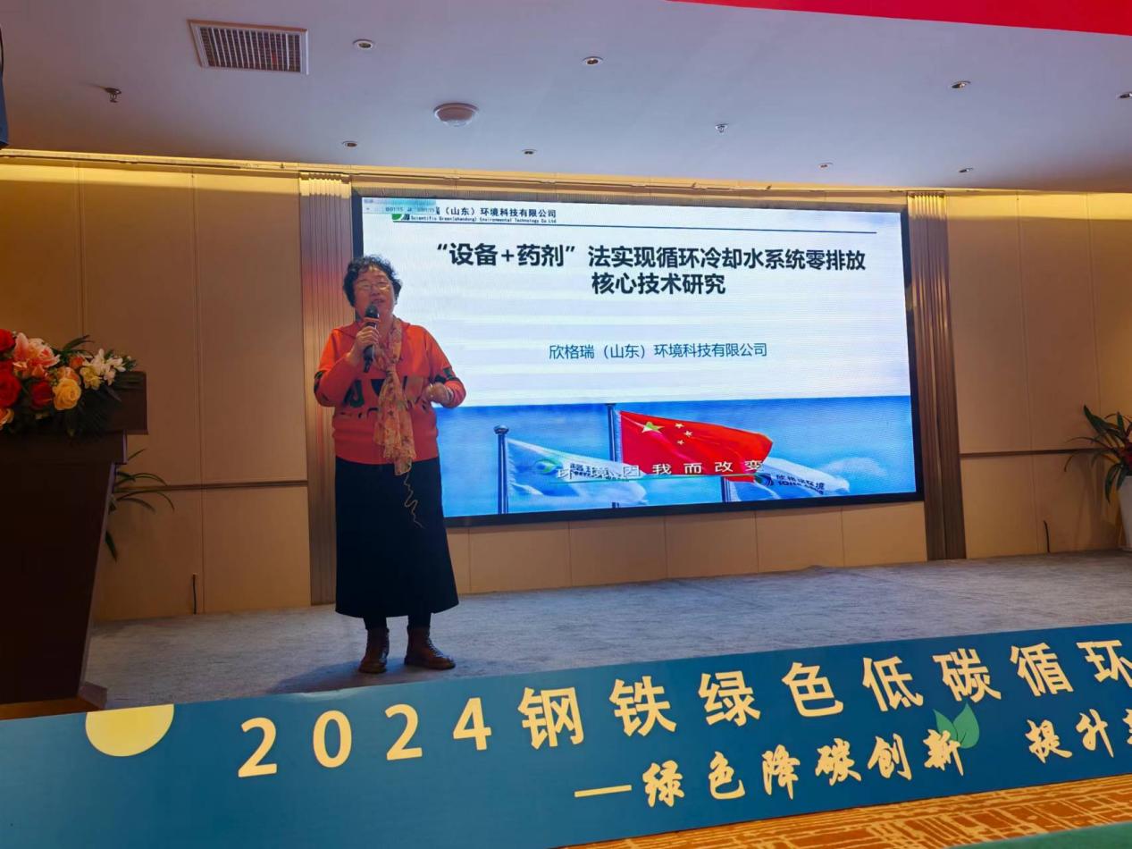 欣格瑞應邀參加“2024鋼鐵綠色低碳循環(huán)發(fā)展技術(shù)研討會暨節(jié)能降碳與裝備創(chuàng)新發(fā)展技術(shù)交流會”